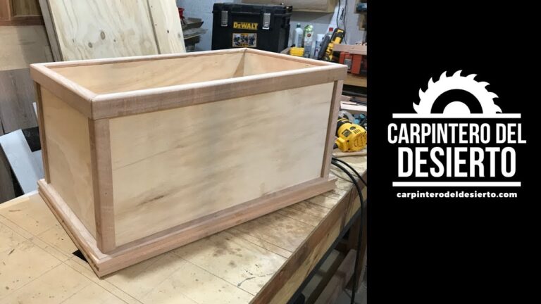 Como hacer cajones de madera para herramientas