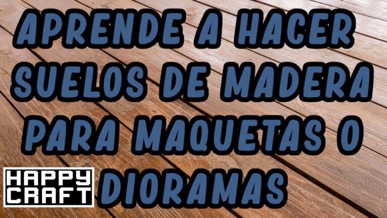 Tipos de madera para maquetas