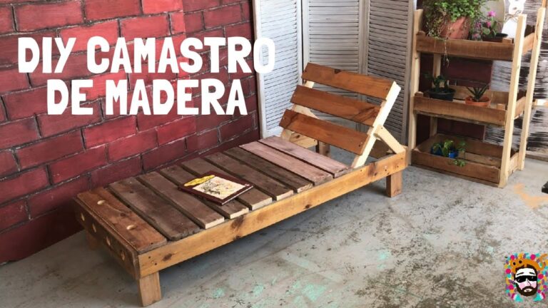 Camastros de madera para exterior