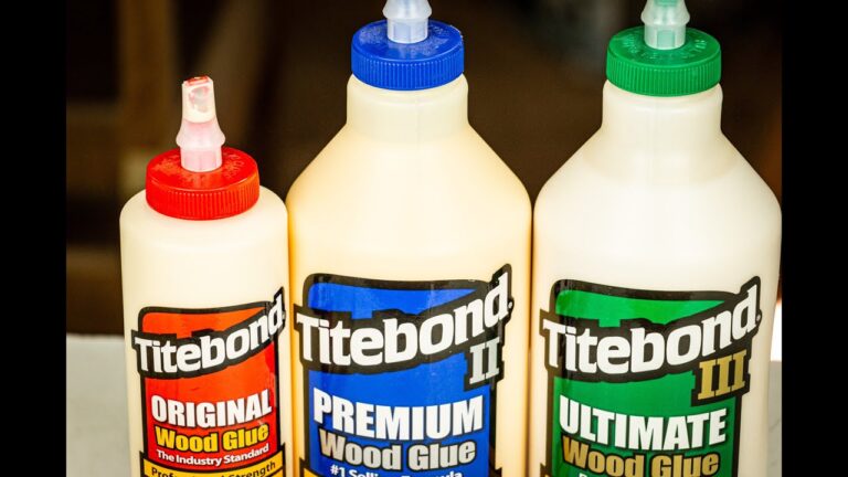 Tipos de cola para madera