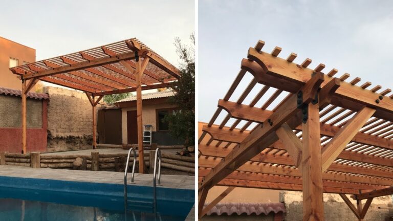 Listones pergola