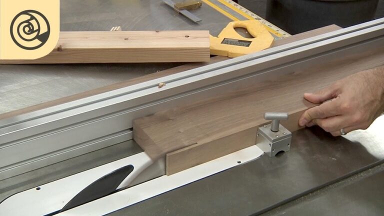 Como cortar tiras de madera