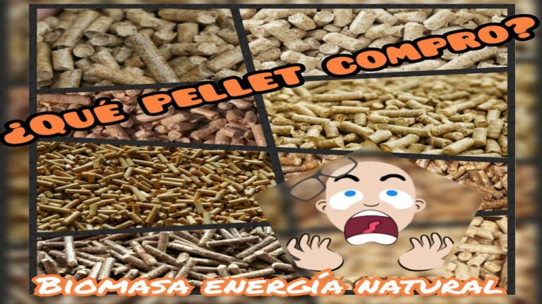 Tipos de pellets de madera