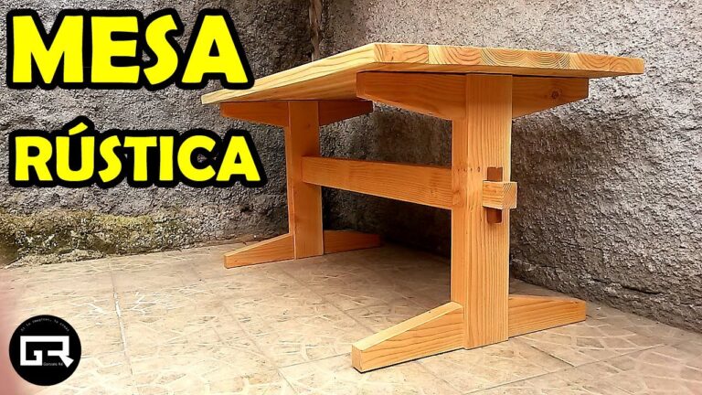 Tipos de madera para mesas rusticas