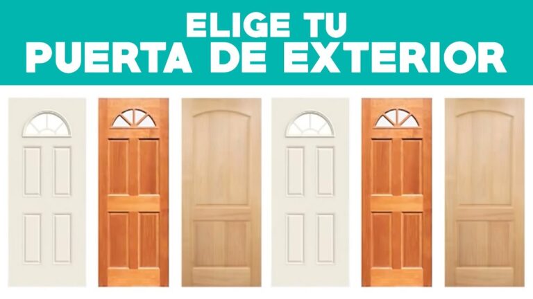 Puertas de madera para exteriores de casas