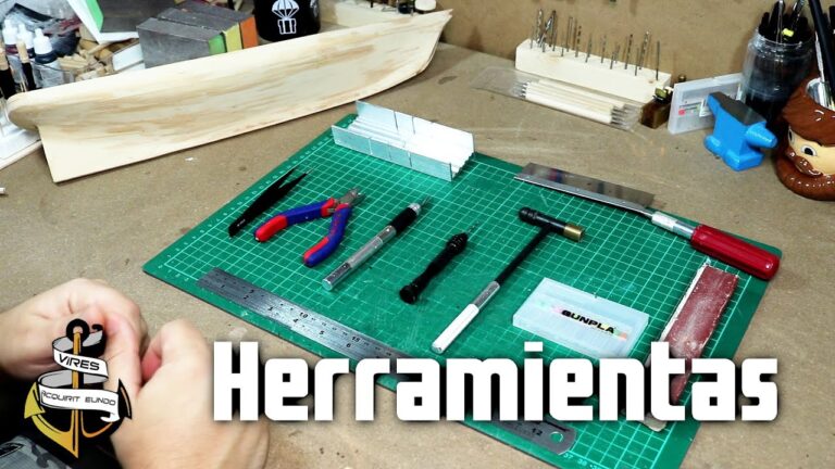 Herramientas para maquetas de madera